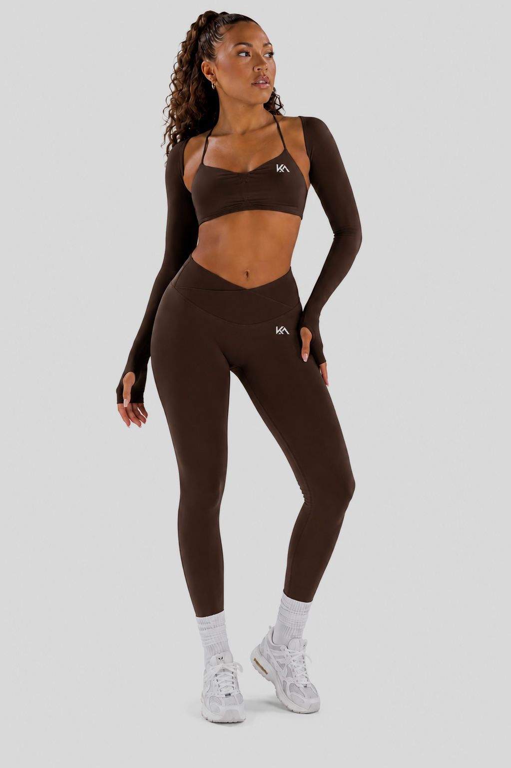 Set 3 pezzi KITΛMY – Top, Coprispalle & Leggings - immagine 6