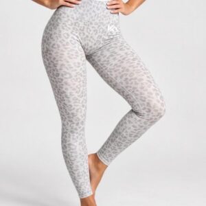 Leggings Sculpt Scrunch KITΛMY – Fantasia maculata GRIGIO