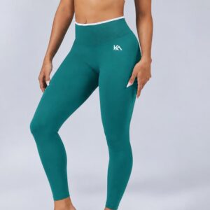 Leggings Sculpt Scrunch KITΛMY – VERDE PETROLIO