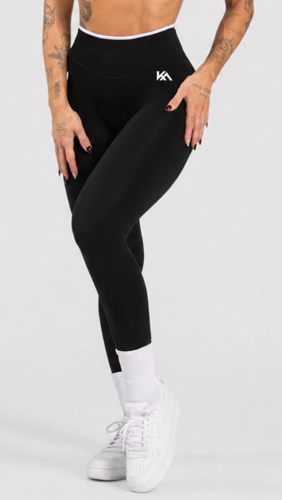 Leggings Sculpt Scrunch KITΛMY – CONTRASTLINE NERO
